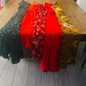 ❗️5 NEW Dresses❗️Size :M; Brand: Old Navy; A New Day; Xhilaration; Who What Wear
